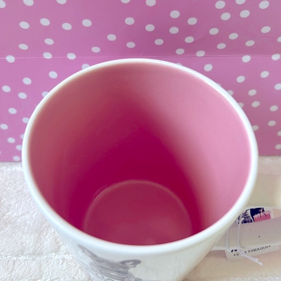 Stay Fabulous Fashion Style Frenchie Dog Coffee / Tea Large Mug Cup - Picture 3 of 4